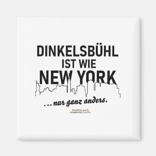 Imán Dinkelsbühl es como Nueva York dicen sobre Dinkels