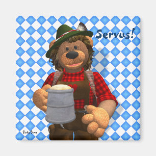 Imán Dinky Bears Oktoberfest Bavarian