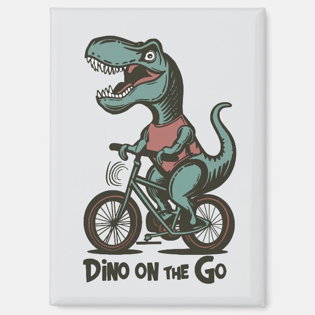 Imán Dino en marcha (Anverso)