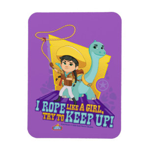 Imán Dino Ranch   Min. y Clover