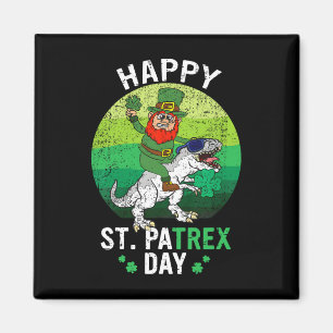 Imán Dino St Patricks Day Shirys Niños pequeños chicos 