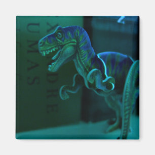 Imán Dino verde