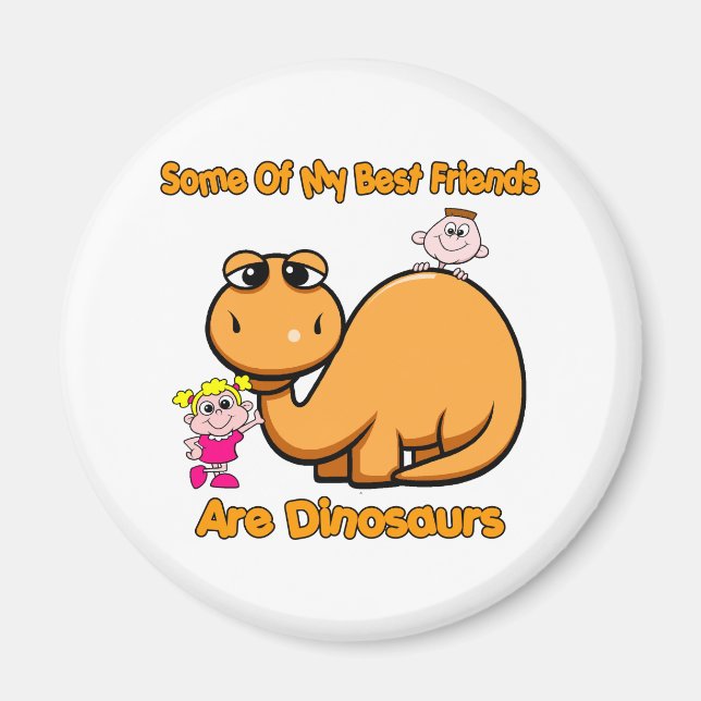 Imán Dinosaur Best Friends (Frente)