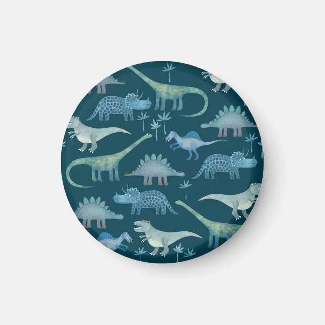 Imán Dinosaur Green (Frente)