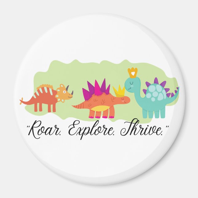 Imán Dinosaurio (Frente)