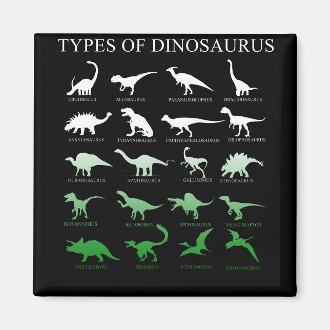 Imán dinosaurio (Frente)