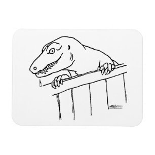 Imán Dinosaurio amistoso del vecindario