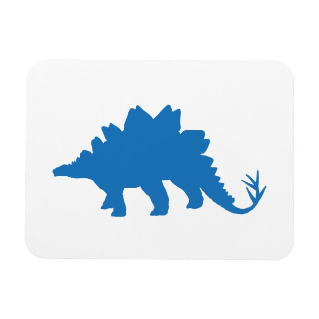 Imán Dinosaurio azul (Horizontal)