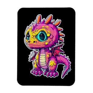 Imán Dinosaurio bebé adorable   Alegría Jurásica