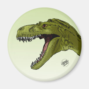 Imán Dinosaurio del rugido T-Rex de Geraldo Borges