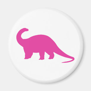 Imán Dinosaurio rosa