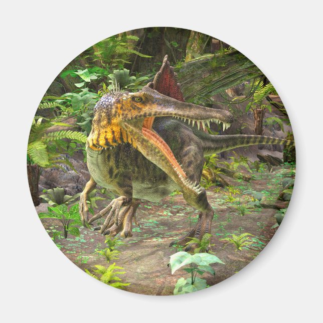 Imán Dinosaurio Spinosaurus (Frente)