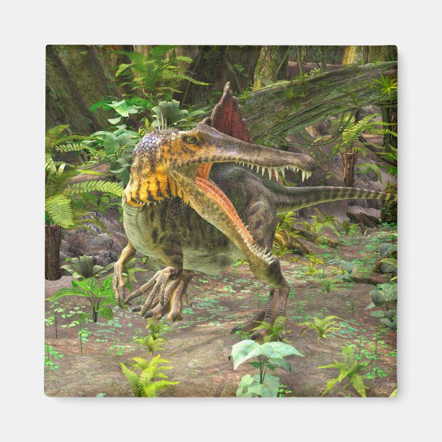 Imán Dinosaurio Spinosaurus (Frente)