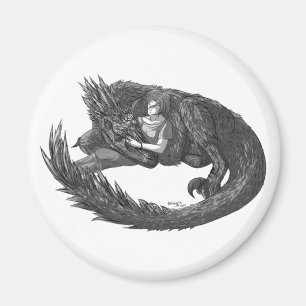 Imán Dinosaurio tenebroso