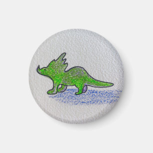Imán Dinosaurio verde