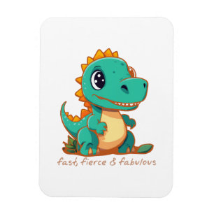 Imán Dinosaurios feroces