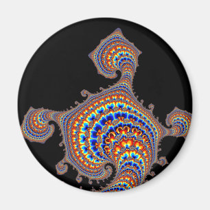 Imán Dinozaur - Arte fractal