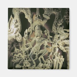 Imán Dintel con Shiva Nataraja, dinastía de Kakatiya