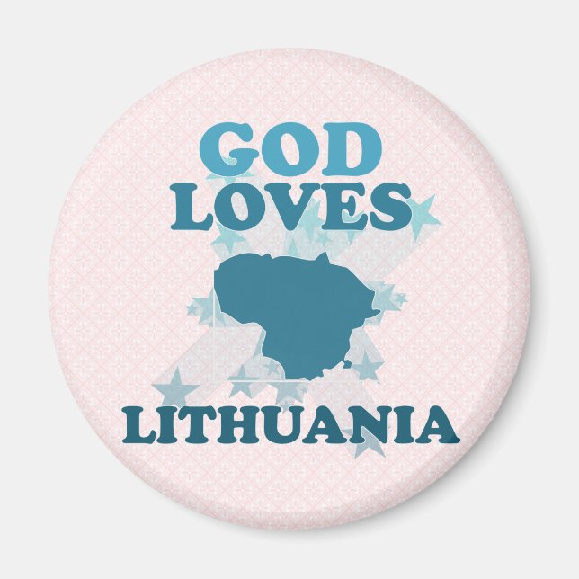 Imán Dios ama a Lituania (Frente)