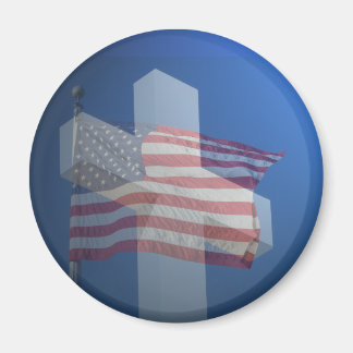 Imán ¡Dios bendiga a Estados Unidos! Regalos y ropas