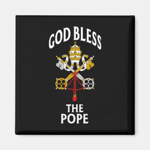 Imán Dios bendiga al Papa Vaticano Escudo Oración Catól