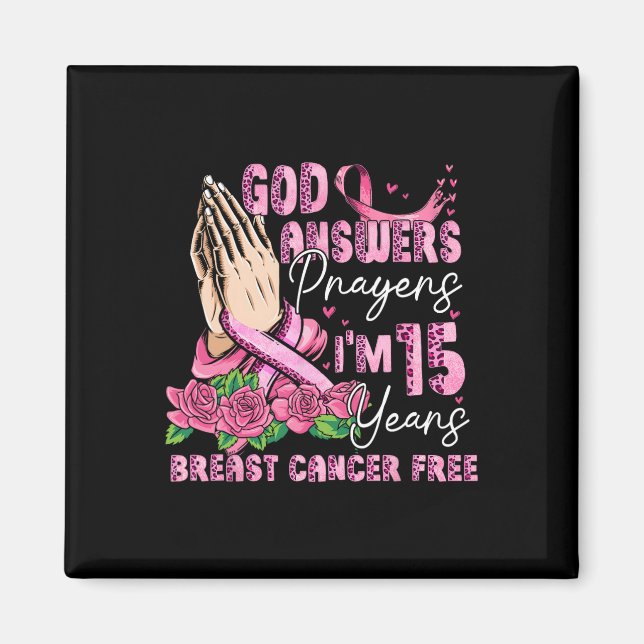 Imán Dios contesta a las oraciones Estoy 15 años libre  (Frente)