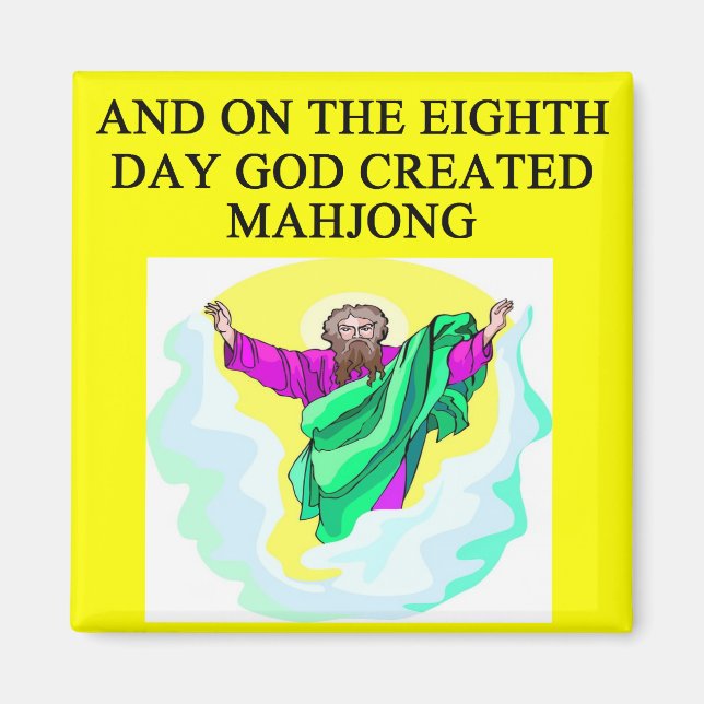 Imán dios creó mahjong (Frente)