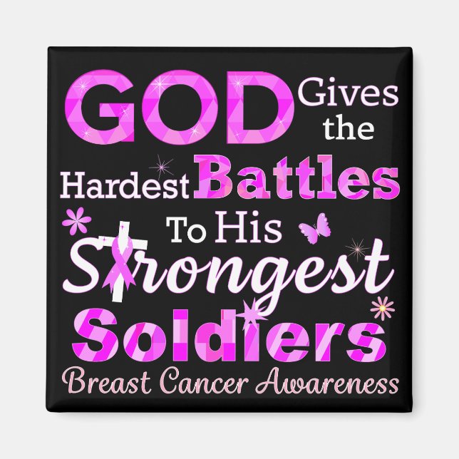 Imán DIOS da las batallas más difíciles (Frente)