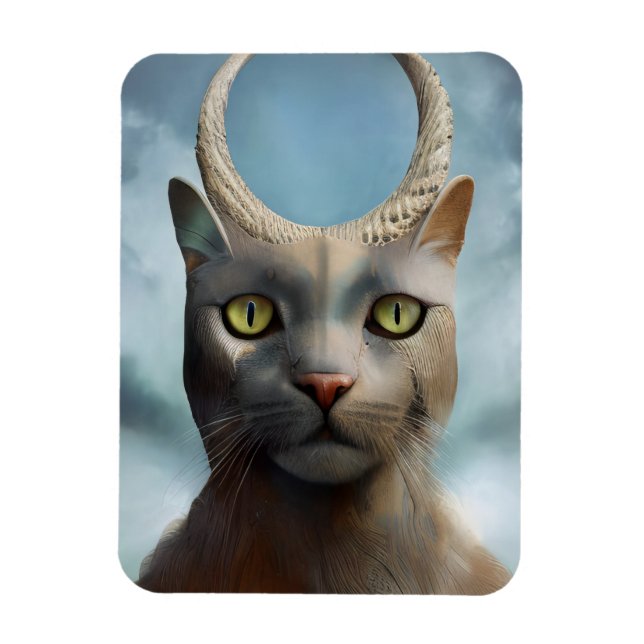 Imán Dios de los gatos (Vertical)