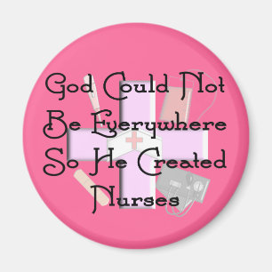 Imán Dios de los regalos cristianos de la enfermera "no