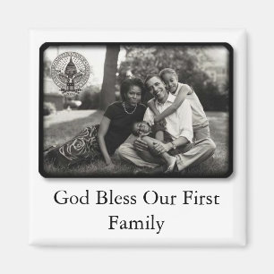 Imán Dios del ~ de Obamas bendice a nuestra primera