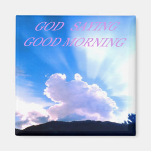IMÁN DIOS DICE BUENAS MAÑANAS