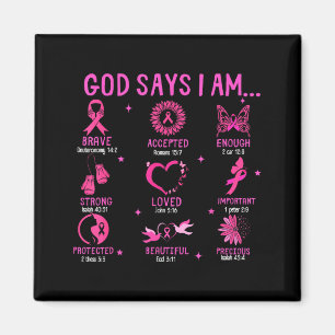 Imán Dios dice Conciencia del cáncer de mama Biblia cri