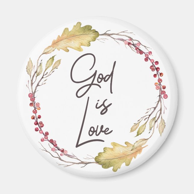 Imán Dios es amor - espiritual y religioso (Frente)