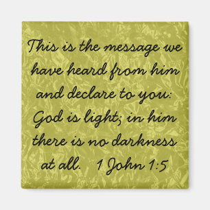 Imán Dios es biblia ligera verso 1 john 1:5