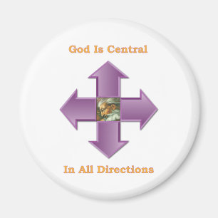 Imán Dios es central en todas las direcciones