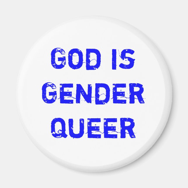 Imán Dios es gay de género (Frente)