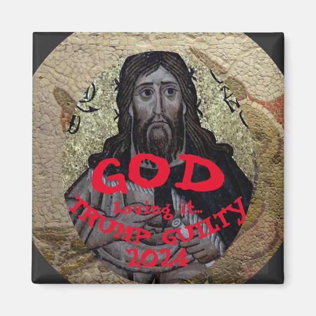 Imán Dios lo ama Trump Culpable 2024 Encarcelado (Frente)