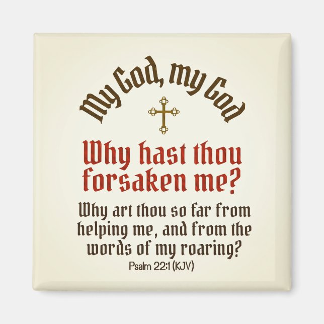 Imán Dios me abandonó (más opciones) - (Frente)