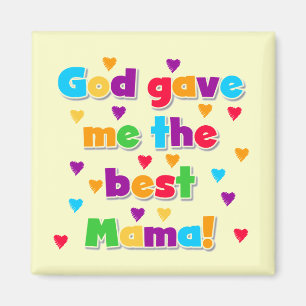 Imán Dios me dio las mejores camisetas y regalos de la