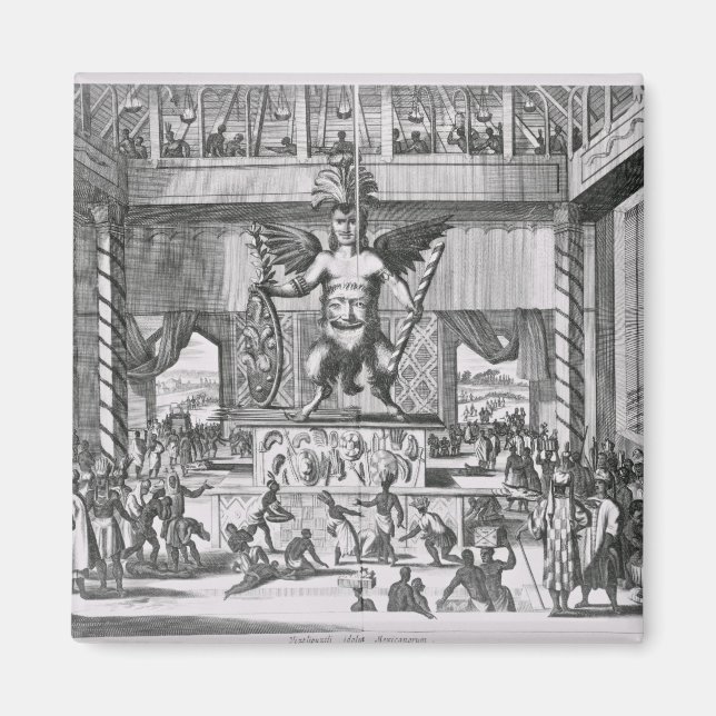 Imán Dios Mexicano Huitzilopochtli (Frente)