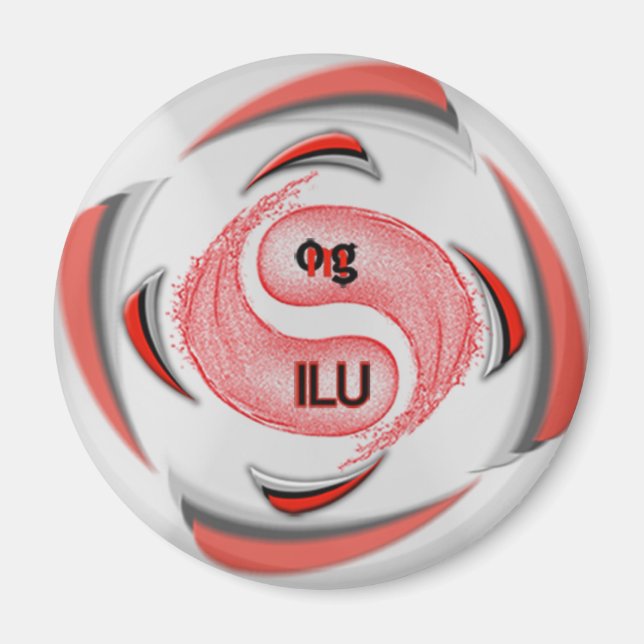 Imán ¡Dios mío! (Frente)