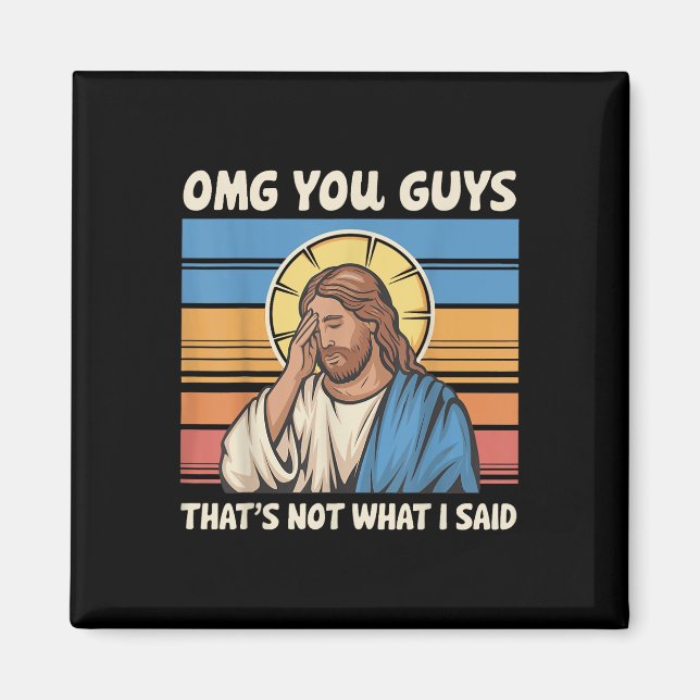 Imán Dios mío, eso no es lo que dije Jesús (Frente)