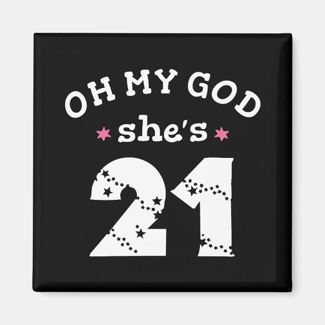 Imán Dios mío, tiene 21 años (Frente)