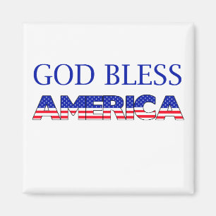 Imán Dios patriótico bendice América
