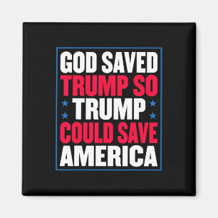 Imán Dios salvó a Trump para que Trump pudiera salvar a