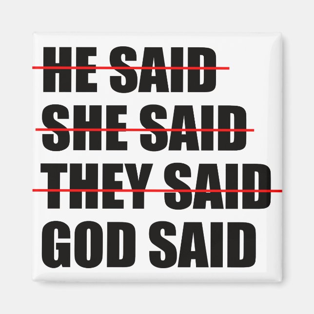 Imán Dios tiene la palabra final (Frente)