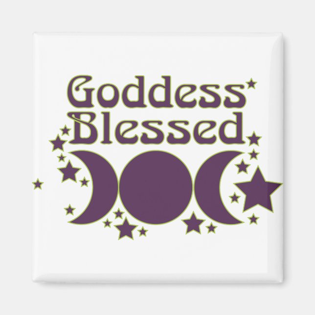 Imán Diosa Blessed Magnets (Frente)