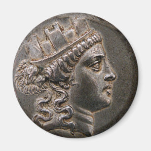 Imán Diosa Cybele Tetradrachm