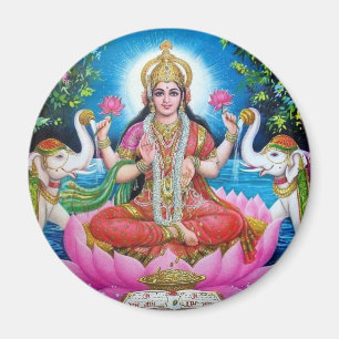 Imán Diosa de Lakshmi del amor, de la prosperidad, y de
